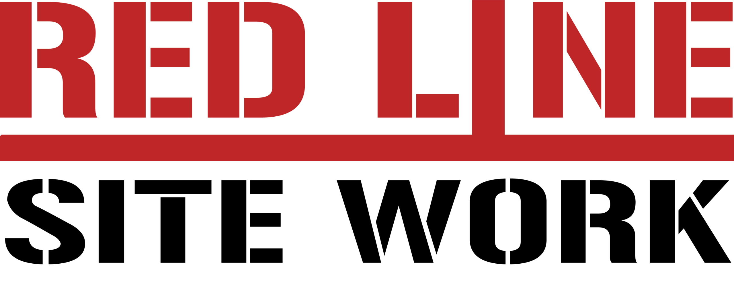 Red Line Site Work