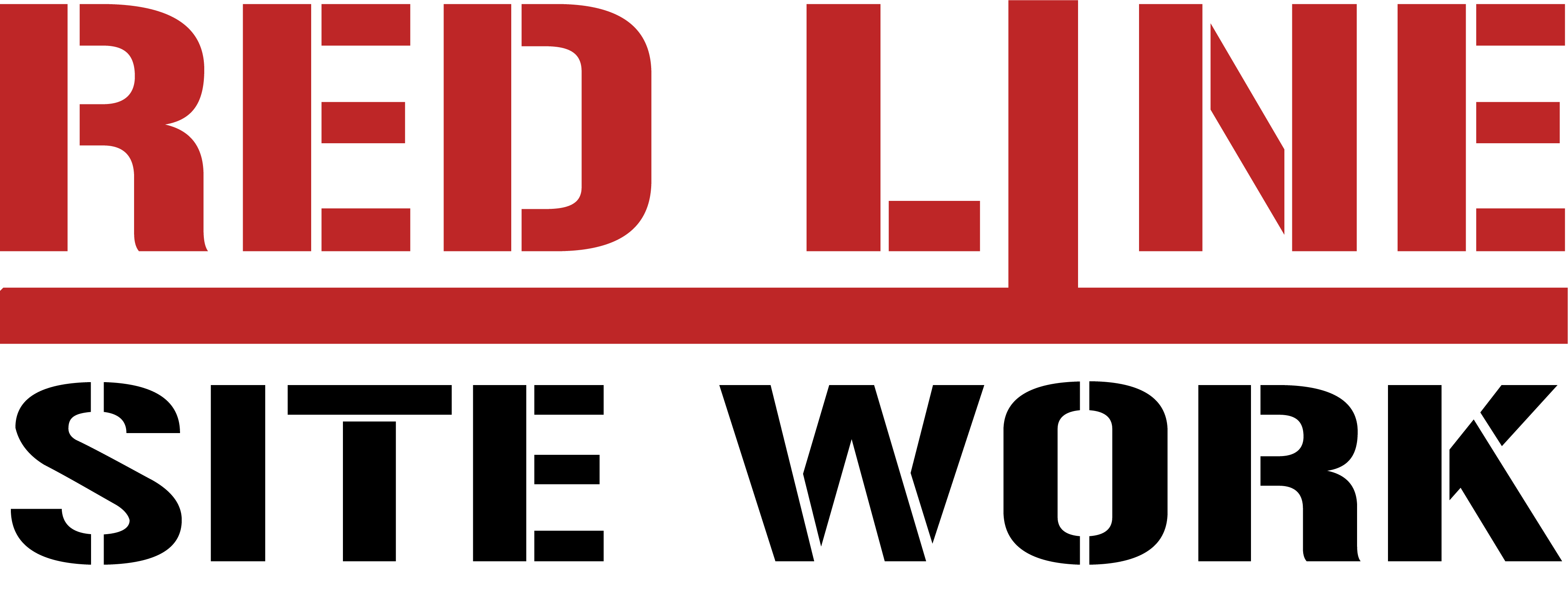 Red Line Site Work
