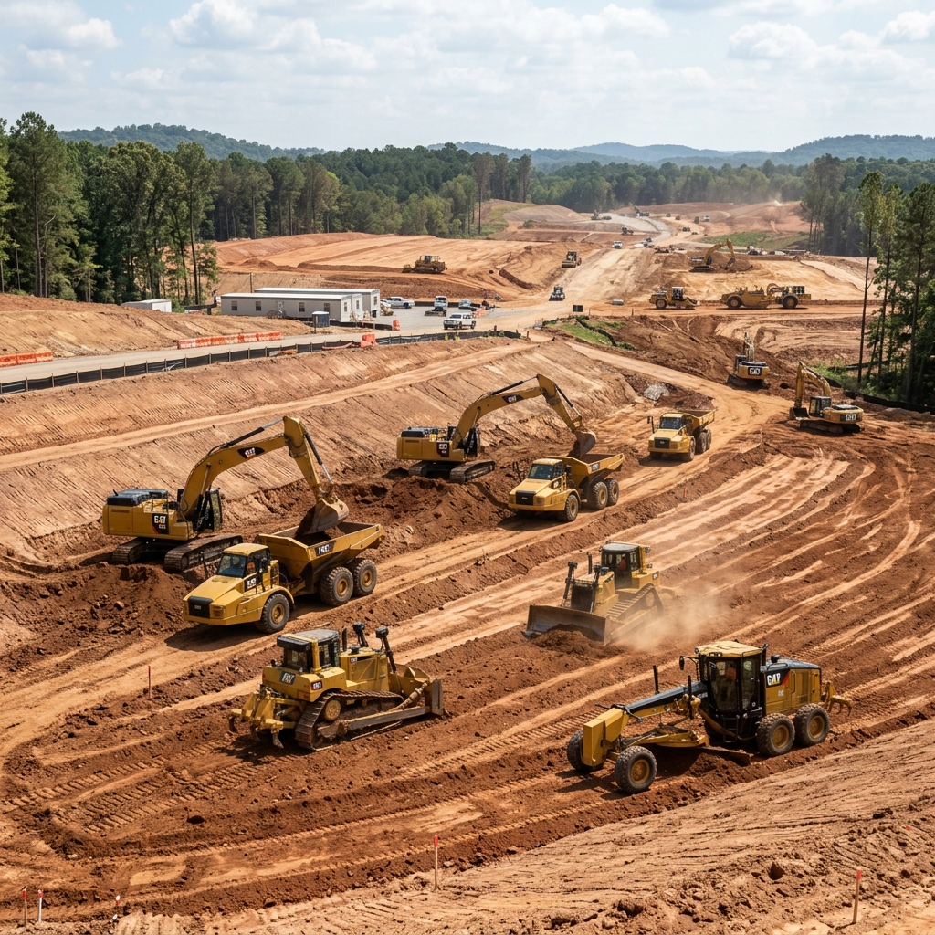 Site Development in Progress